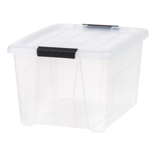 Large quart clear plastic - large, 32