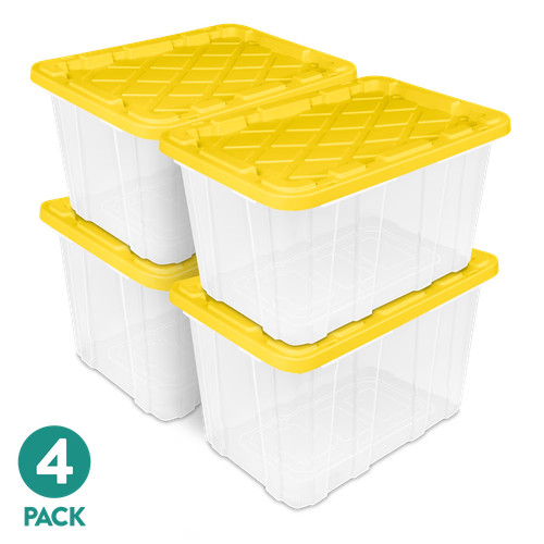 Gal large clear plastic - gal,