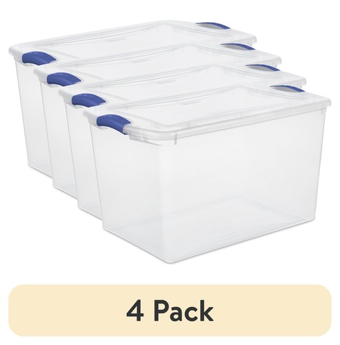 Large storage bin quart - large,