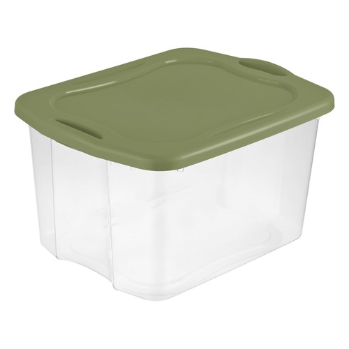Large quart clear - clear, plastic